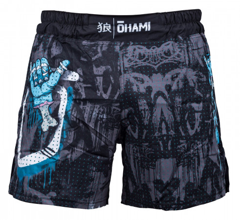 OKAMI Fight Shorts Hang Loose